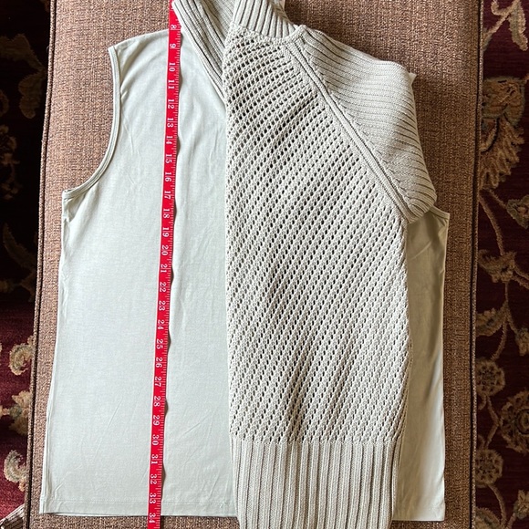 Light Green Knit Cardigan with Matching Tank HPπ - Picture 13 of 14